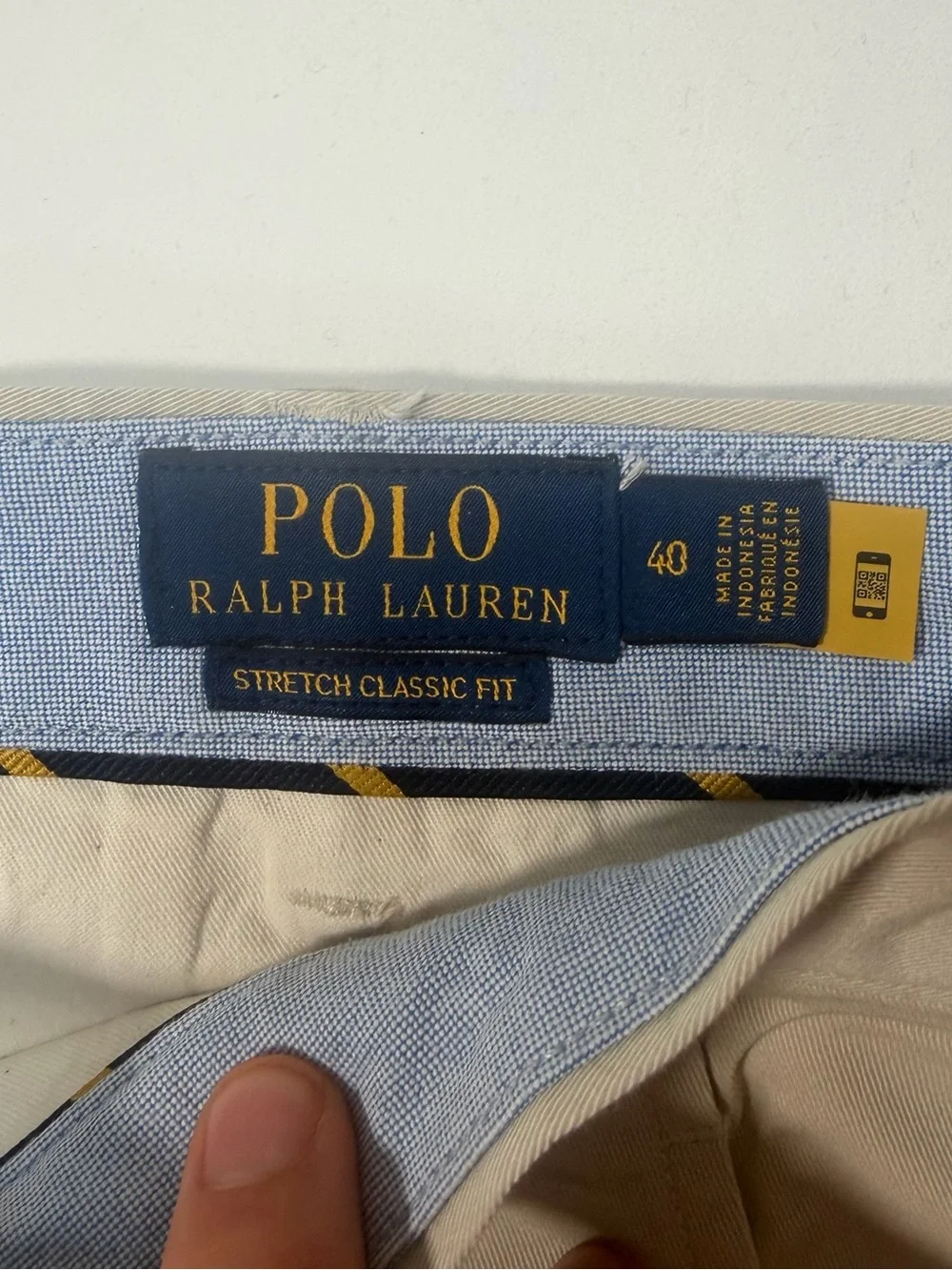 Ralph Lauren Beige Flat-Front Men’s Shorts